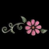 Stencil - Floral Swirl - Flower